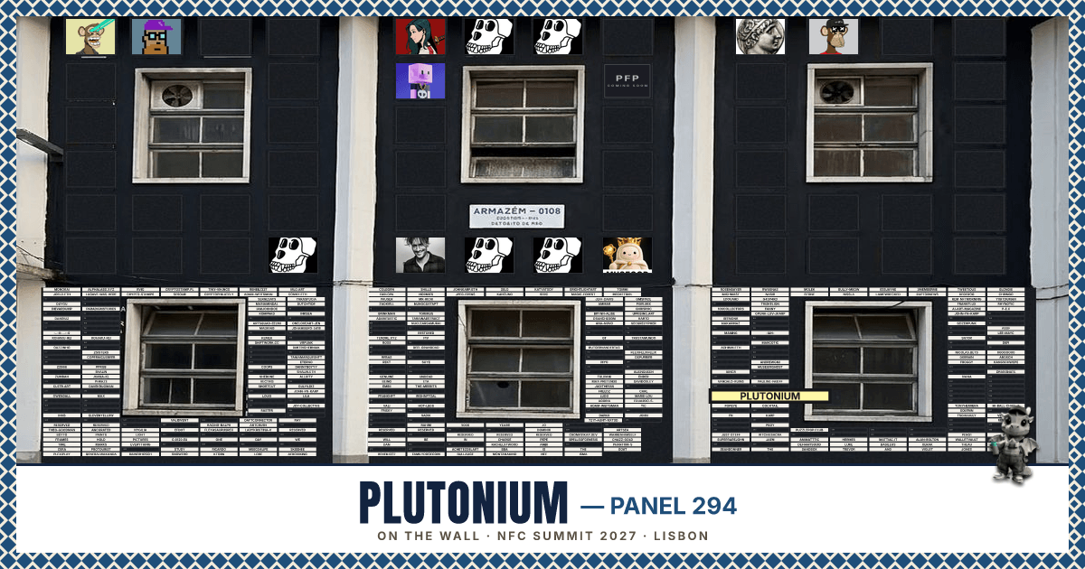 The card of panel 294